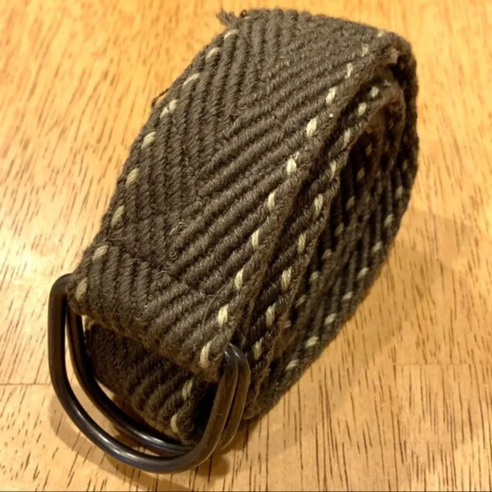 Dark Army Green‎ Canvas Belt